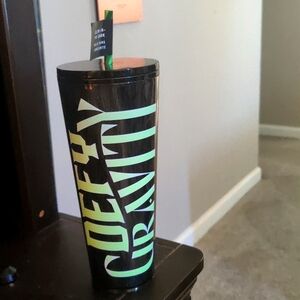 Wicked by Starbucks Defying Gravity cup